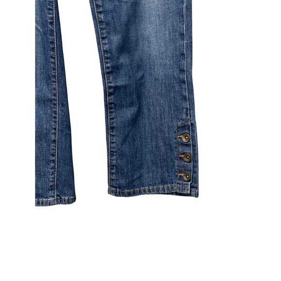 Tommy Hilfiger American Spirit Mid Rise Cropped Jeans Women’s 8 Light Wash - Picture 7 of 13